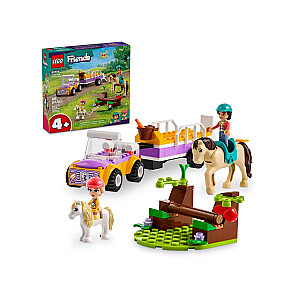 LEGO FRIENDS 42634 ПРИЦЕП ДЛЯ ЛОШАДЕЙ И ПОНИ