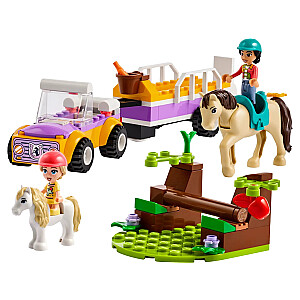 LEGO FRIENDS 42634 ПРИЦЕП ДЛЯ ЛОШАДЕЙ И ПОНИ