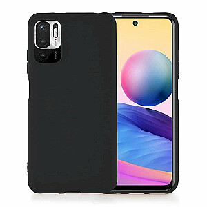 Fusion soft matte case silikona aizsargapvalks Xiaomi Redmi Note 10 5G | Poco M3 Pro melns