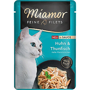 MIAMOR Filets Kurczak z tuńczykiem w sosie 100g