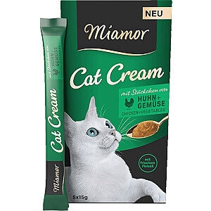 MIAMOR Cream Pasta z kurczakiem i warzywami 5x15g