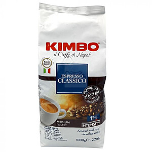 Kafijas pupiņas Kimbo Classico Espresso, 1 kg