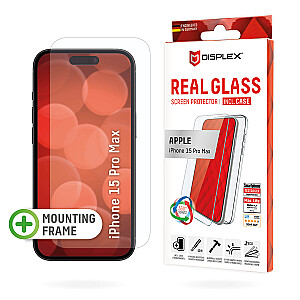 Real Glass+ Case iPhone 16 Pro Max, 2D-Glass