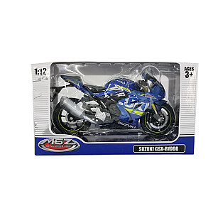 MSZ Miniatūrais modelis - SUZUKI GSR-R1000, mērogs 1:12