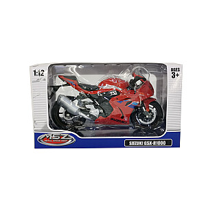 MSZ Miniatūrais modelis - SUZUKI GSR-R1000, mērogs 1:12