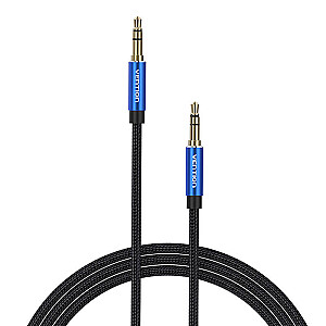 3,5 mm audio kabelis 1 m Vention BAWLF Black