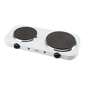 Tristar | Free standing table hob | KP-6245 | Number of burners/cooking zones 2 | Rotary | White | Electric