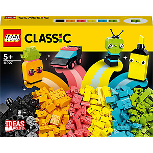 LEGO Classic radošā neona krāsu spēle (11027)