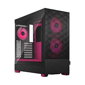 Fractal Design | Pop Air RGB | Side window | Magenta Core TG Clear Tint | ATX, mATX, Mini ITX | Power supply included No | ATX