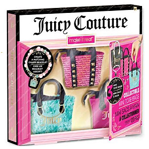 MAKE IT REAL Juicy Couture 3 rokassomiņu un rokassprādžu lielais komplekts