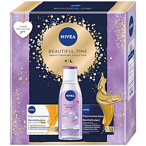 NIVEA SET Beautiful Time micelārais fluīds 200ml + dienas krēms 55+ 50ml + nakts krēms 55+ 50ml