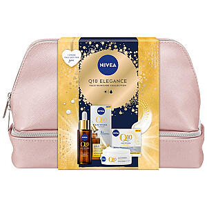 NIVEA SET Q10 Elegance dieninis veido kremas 50ml + veido serumas 30ml