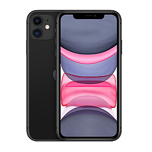 Apple iPhone 11 15,5 cm (6,1 collas) ar divām SIM kartēm iOS 14 4G 64 GB, melns