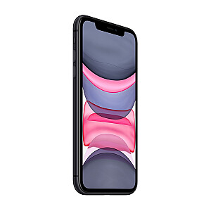 Apple iPhone 11 15,5 cm (6,1 collas) ar divām SIM kartēm iOS 14 4G 64 GB, melns