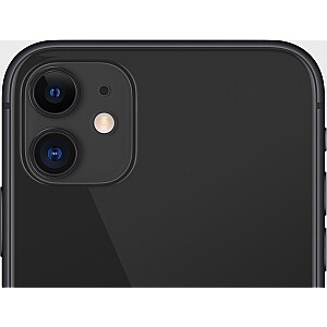 Apple iPhone 11 15,5 cm (6,1 collas) ar divām SIM kartēm iOS 14 4G 64 GB, melns