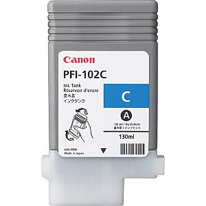 Чернильный картридж Canon PFI-102C оригинальный голубой