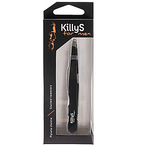 KILLYS For Men Slanted Tweezers, скошенный пинцет для коррекции бровей