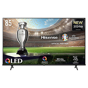 Телевизор Hisense 85E7NQ 2,16 м (85&quot;) 4K Ultra HD Smart TV Wi-Fi Черный 400 кд/м²