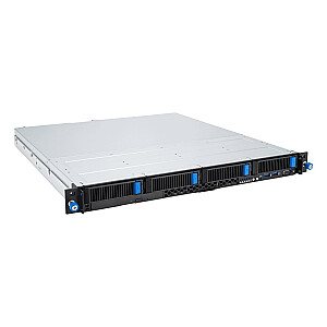 ASUS Rack 1U RS300-E12-PS4/350 Вт Intel C262 LGA1700 95 Вт 4xDDR5 4400/4000/3600 4x3,5"/2,5" 4*SATA/SAS/NVMe 2x Intel I210AT 1x порт управления 350 Вт 80 PLUS Gold