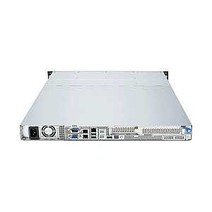 ASUS Rack 1U RS300-E12-PS4/350 Вт Intel C262 LGA1700 95 Вт 4xDDR5 4400/4000/3600 4x3,5"/2,5" 4*SATA/SAS/NVMe 2x Intel I210AT 1x порт управления 350 Вт 80 PLUS Gold