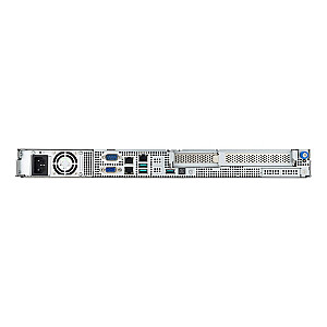 ASUS Rack 1U RS300-E12-PS4/350 Вт Intel C262 LGA1700 95 Вт 4xDDR5 4400/4000/3600 4x3,5"/2,5" 4*SATA/SAS/NVMe 2x Intel I210AT 1x порт управления 350 Вт 80 PLUS Gold