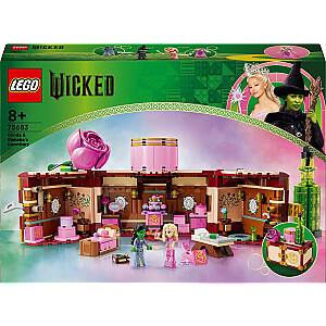 LEGO Wicked akadēmiķis Glindijs un Elfabi (75683)