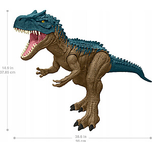 Mattel JURASSIC WORLD Kolosāls alozauru dinozaurs attēls HRX53