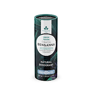 BEN&amp;ANNA Natural Deodorant натуральный дезодорант-стик на основе соды Green Fusion 40г