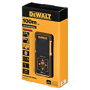 DEWALT DW03101 lāzera tālmērs melns, dzeltens 100 m