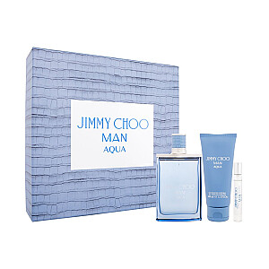 Komplekts Jimmy Choo Man Aqua Edt 100 ml + Edt 7,5 ml + Shower Gel 100 ml