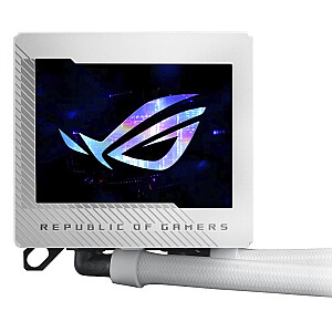 ASUS ROG RYUJIN III 360 ARGB White Edition procesors, All-in-one 12 cm šķidruma dzesēšanas sistēma 1 gab.