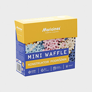 Klocki mini waffle - Podróżnik 200 elementów