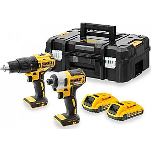 Dewalt sešu daļu elektroinstrumentu komplekts (DCK2060D2T-QW)