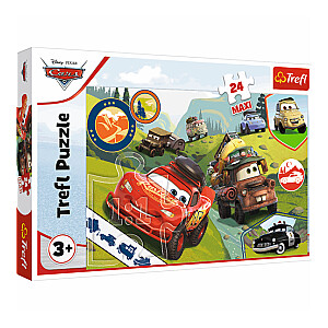 Puzlis TREFL Cars MAXI 24 gb. 3+ T14352