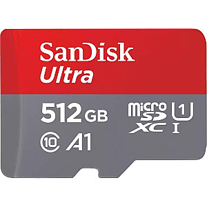 Карта SanDisk Ultra MicroSDXC 512 ГБ Class 10 UHS-I/U1 A1 (SDSQUAC-512G-GN6MA)