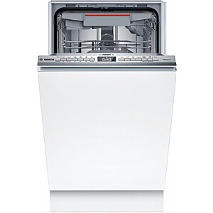 BOSCH Built-In Dishwasher SPV6YMX01E, Energy class B, Width 45 cm, Home Connect, AquaStop, 6 programs, Led Spot