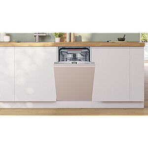 BOSCH Built-In Dishwasher SPV6YMX01E, Energy class B, Width 45 cm, Home Connect, AquaStop, 6 programs, Led Spot