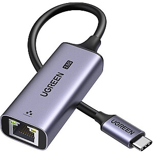 USB-адаптер Ugreen UGREEN CM648 Ethernet-адаптер, USB-C — RJ45, 2,5G (черный)