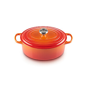 Le Creuset Čuguna katls ovāls 27cm / 4,1L oranžs