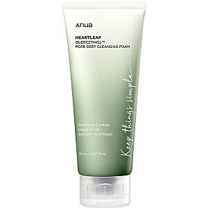 ANUA Heartleaf Quercetinol Pore Deep Cleansing Foam очищающая пенка для лица 150мл