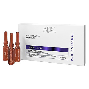 APIS Exosomes Pro biostimulējošās ampulas ar augu eksosomām 10x3ml