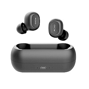 QCY T1C Airpods Bluetooth 5.0 Стерео Гарнитура с Микрофоном (MMEF2ZM/A) Черная