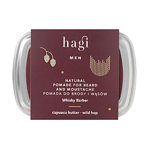 HAGI Whiskey Barber Barber ir ūsų pomada 70ml