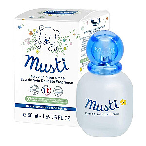 MUSTELA Musti care parfumuotas vanduo kūdikiams ir vaikams 50ml