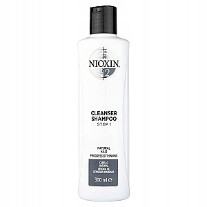 NIOXIN System 2 Cleanser Shampoo Шампунь для заметного истончения волос от выпадения волос 300мл