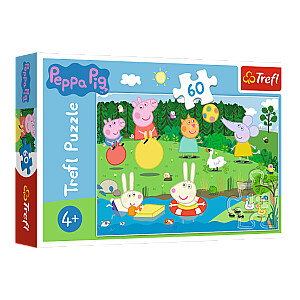 Puzlis TREFL Peppa Pig Holiday fun 60 gb. 4+ T17326