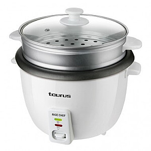 Rīsu plīts Taurus RICE CHEF 1,8 l 700 W Pelēks, Balts