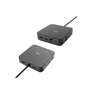 Stacja dokująca USB-C HDMI Dual DP Docking Station Power Delivery 100 W 