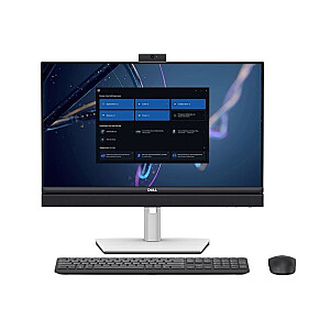 Komputer Optiplex 24 AIO/Core i7-13700/16 ГБ/512 ГБ SSD/23.8 FHD/Встроенный/Регулируемая подставка/FHD камера/Микрофон/WLAN + BT/Беспроводная клавиатура и мышь/160 Вт/W11Pro