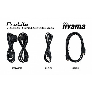 Iiyama IIYAMA TE5512MIS-B3AG 55inch iiWare10